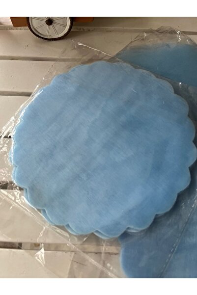 Helvacıoğlu Çikolata Stokları Bitiriyoruz. 18 cm Kesilmiş Tül, Paket 50 Adetli