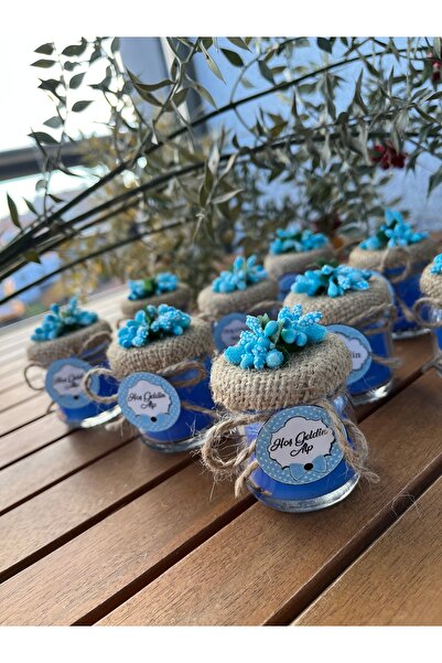 TATLI TELAŞLAR 22 Kişiye Özel Bebek Hediyeliği-40 cc Cam Kavanoz- Yeni Doğan ...