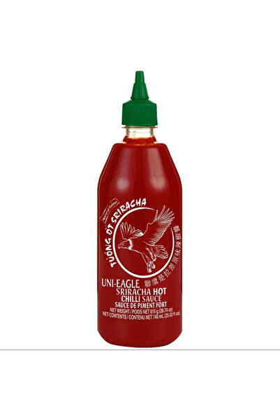 Uni Eagle Sos Iute Chilli Sriracha Uni-Eagle, 815g (740ml) - Autentic Thai, V...