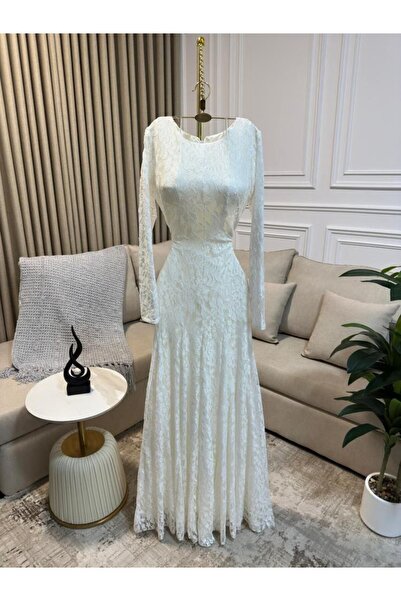 Rovanafashion lace evening dress