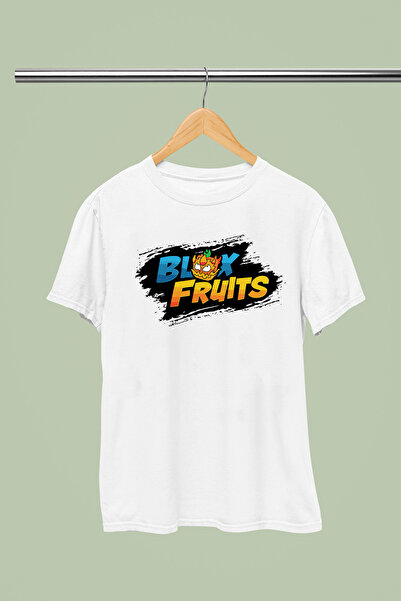 MAGORS Blox Fruits New Printed Cotton Short Sleeve Children's Tshirt with Cot...