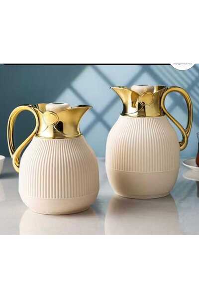 Generic A set of thermoses (dallahs) for tea and coffee with a modern design ...