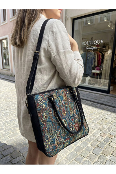 STAMBOUL Authentic Shawl Patterned Women's Shoulder and Shoulder Bag - a Gift...