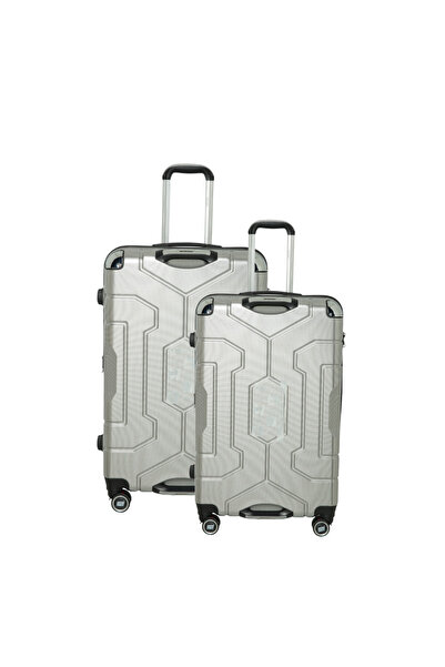 BRITISH TOURISTER 2-Piece ABS Hard Shell Luggage Set (20/24 Inch) with Expand...