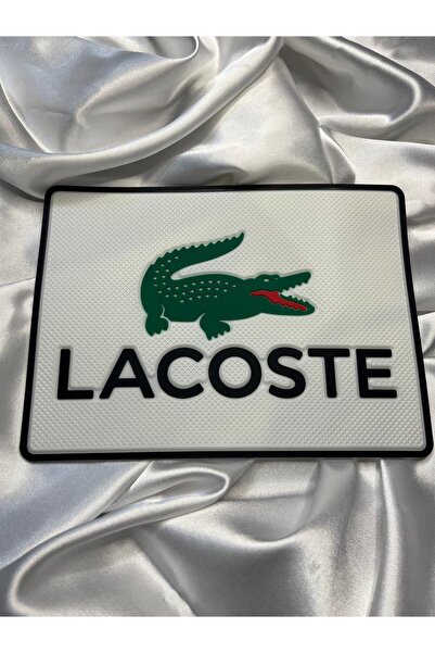 CEBECİOTO White Patterned Anti-Slip Torpedo Pad