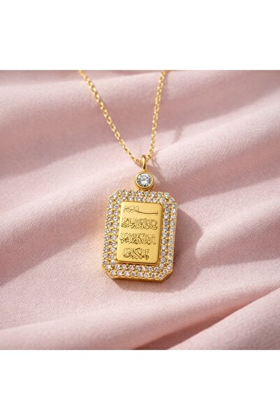 LOTUS JW 925 Ayar Gümüş Nazar Duası Kolye | 925 Ayar Gümüş Kolye