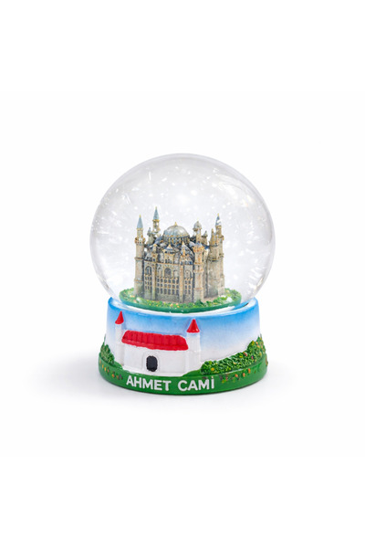 ZEFLAZER Hediyelik Kişiye Özel Sultanahmet Camii Kar Küresi – İstanbul Temalı...