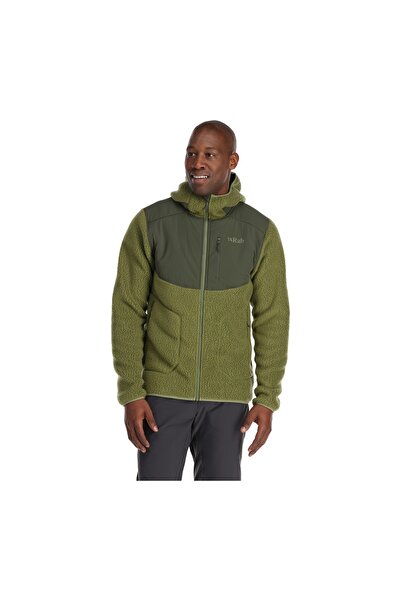 Rab Polar Barbati Outpost Hoody Chlorite Green