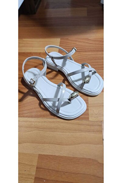 SH SİLVER MODA صنادل نسائية مفتوحة من الأمام