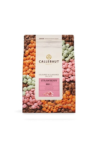 Barry Callebaut Callebaut ciocolata alba capsuni belgiana fulgi dropsuri 30% ...