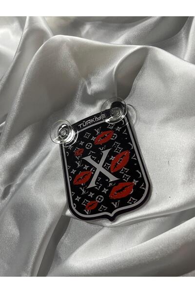 CEBECİOTO Plexy Arma X Kiss Patterned with Suction Cups (Labeling Work)