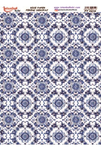 İstanbul Hobi Rice Decopage Paper 30X42Cm Pt-2919 Ethnic Patterns