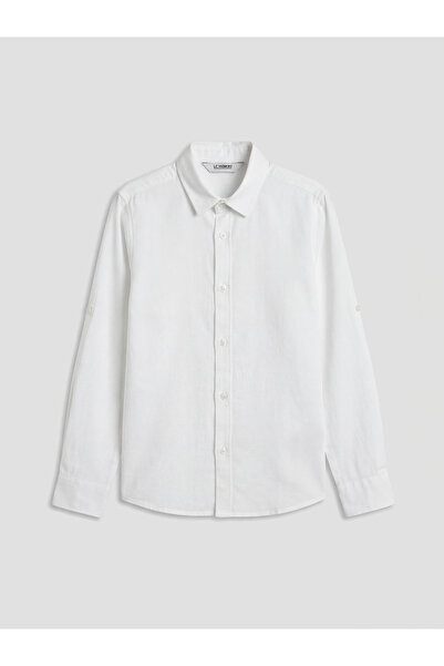 LC Waikiki ESVAB • Cămașă modernă și elegantă cu mânecă lungă pentru băieți p...