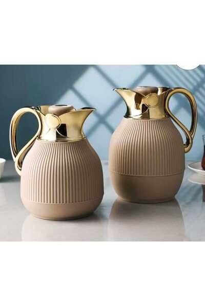 Generic A set of thermoses (dallahs) for tea and coffee with a modern design ...