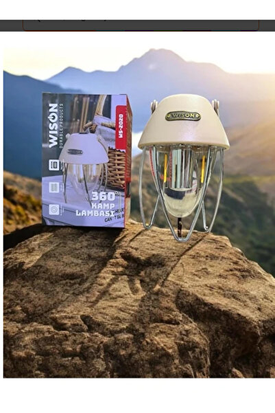 Wıson WS-2020 360 Derece Kamp Lambası Beyaz