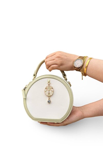 Guja C1116 Kadın El Ve Kol Çantası Beyaz