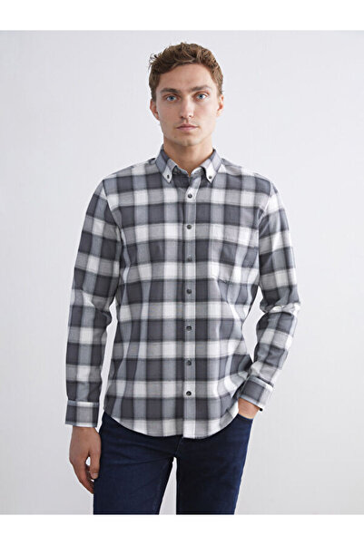 LC Waikiki Timeless Clothing & Timeless Choices Standard Fit Long Sleeve Chec...