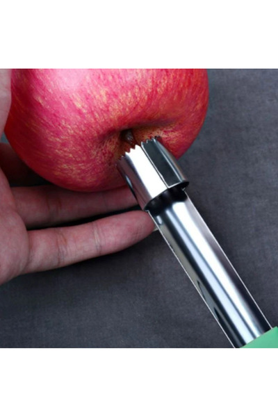 OEM Metal Peeler with Plastic Handle Green for Vegetables 18.5 cm