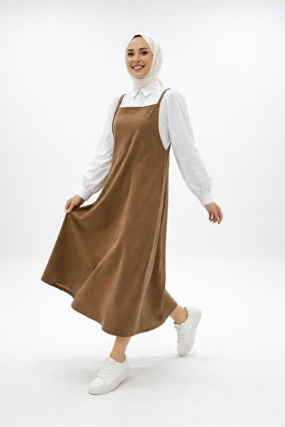 Esmira Stil Tansel Kadın İp Askılı Jile & Terikoton Gömlek