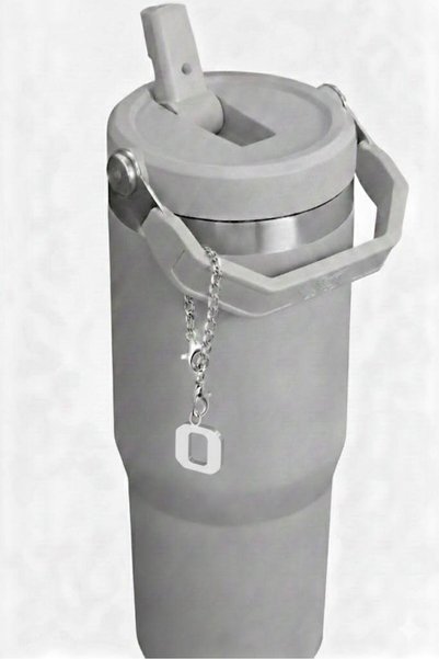 alisa Letter O Thermos Compatible Charm Accessory Hanging Ornament