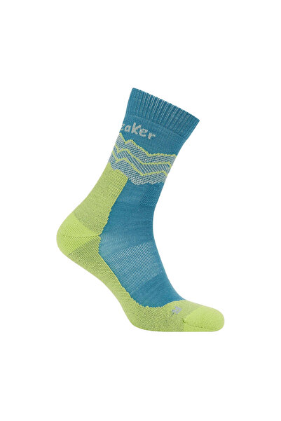 Icebreaker Sosete Barbati M Mer Hike Medium Crew Across The Peaks Topaz-Perid...