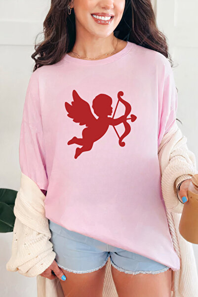 Sarah's Boutique Women's T-shirt – 100% cotton – Valentine's Day "Cupidon"