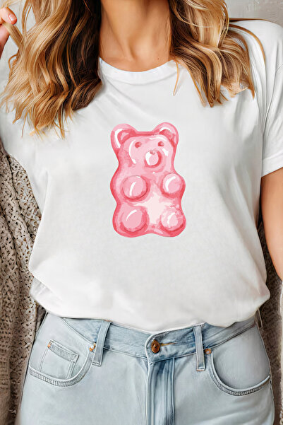 Sarah's Boutique Women's T-shirt – 100% cotton – Valentine's Day "Gummy"