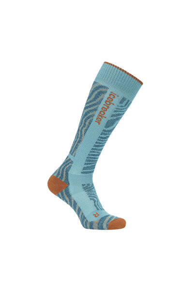 Icebreaker Sosete Schi Femei W Mer Ski Medium Otc Mountain Contour -Trail-Atl...