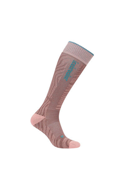 Icebreaker Sosete Schi Femei W Mer Ski Light Otc Mountain Contour Summit-Blush