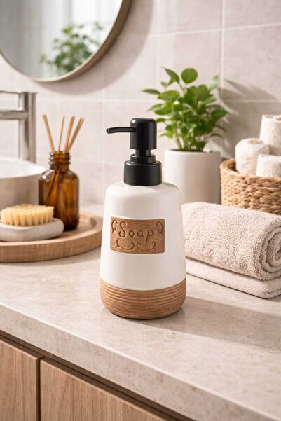 AKG 1 Adet Lüks Porselen Sıvı Sabunluk