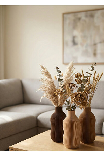 Amorph Studios Pure Vazo - Modern, Bohem, Minialist Tasarım, Dekoratif 3D Baskı