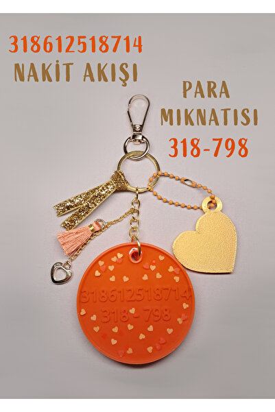 Vegart Money Magnet, Cash Flow Number Sequence Bag Charm