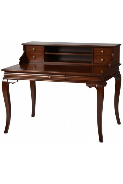 Masifart Jocasta 125 Lik Raflı Rustik Çalışma Masası