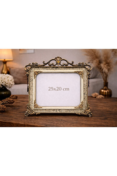 Hanlar Home Ramă foto antică vintage cu coroană și ciucuri