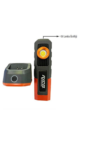 Rico Şarjlı İstasyonlu Mıknatıslı Led Lamba 600 Lümen