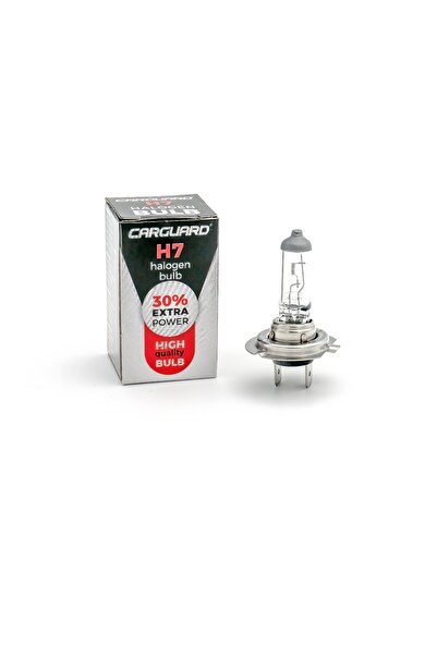 CarGuard Set 10 Becuri halogene H7 55W, +30% intensitate