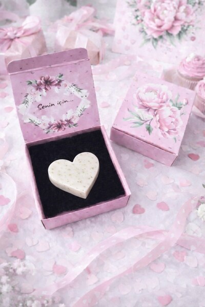 Emtory Home Lavanta Kokulu Kalpli Doğal Sabun – Anneler Günü Hediye - Nişan H...