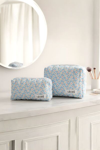 UBOMİ Frezy Makyaj Çantası İkili Set