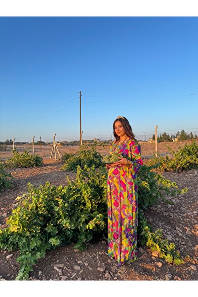 Xeftan zer Çoklu renk kaftan