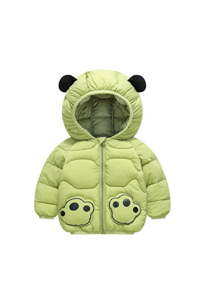 melisam.msg Palton de iarnă cu model panda pentru fete și băieți