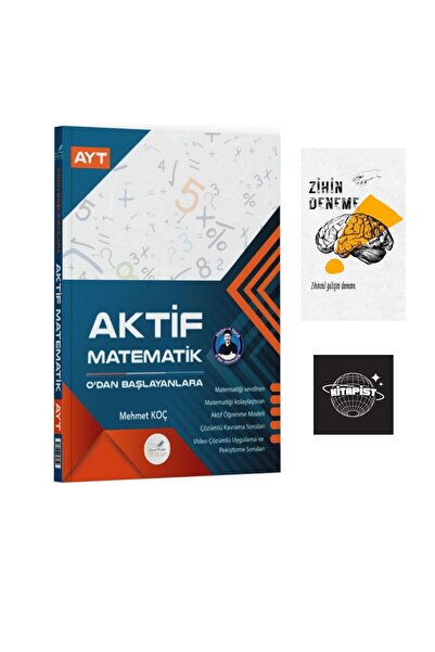 Fenomen Yayıncılık AKTİF AYT MATEMATİK SIFIRDAN BAŞLAYANLARA +ZİHİNDENEME/KİT...