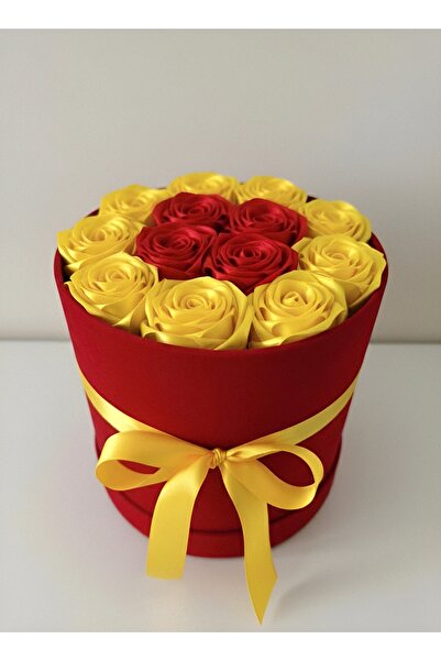 Ersoy باقة زهور لا تذبل لونها، هدية للحبيبة أو الأم أو الصديقة، صندوق هدايا ع...