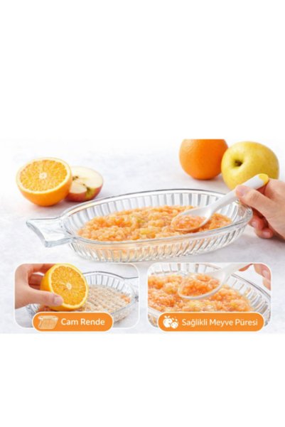 Acarlar Ticaret Glass Apple Grater Alkano Baby Grater