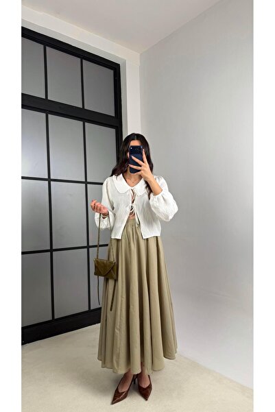 Gaus Haki Vual Astarlı Prenses Etek GAUS-01148