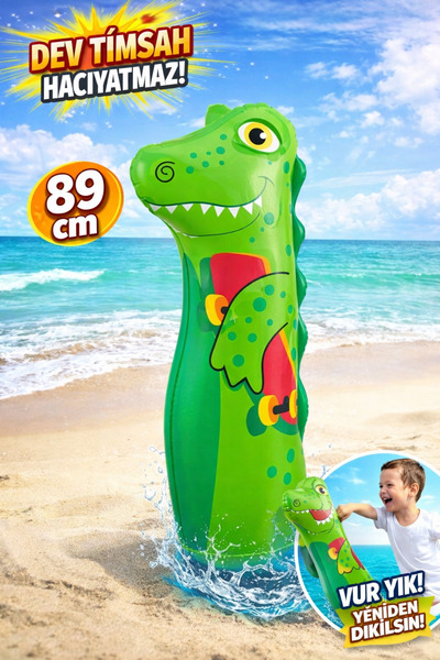 Magicway Hacıyatmaz Oyuncak 89 cm Sulu Şişme Boks Torbası Sevimli Karakterli ...