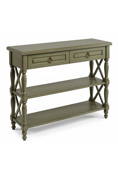 Masifart Lawer Çarpı Tornalı Katlı Dresuar