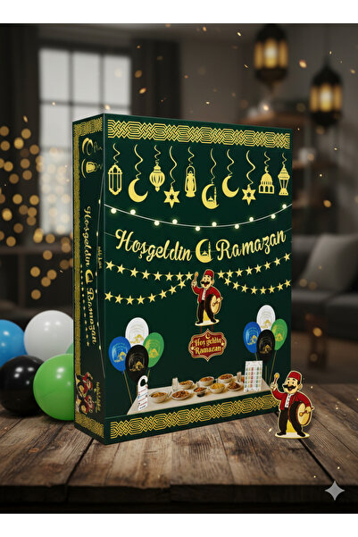 Allians Çocuklar İçin Ramazan Hazırlık Seti: Işıklı Süsler, Takvim ve Ramazan...