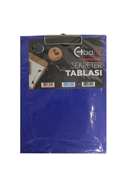 Bafix سكرتيرة بدون غطاء بلاستيك A4 أزرق