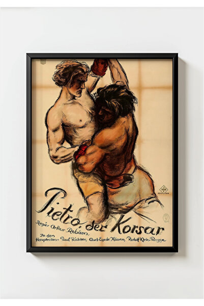 MIOVI WORKS Πιετρό ο Κορσάρος (1925) |   Εικονογράφηση τοίχου με κορνίζα, vin...