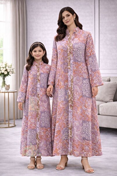 ELLA جلابيه الام والبنت بقصة مريحة تبرز الإطلالة بشكل أنيق